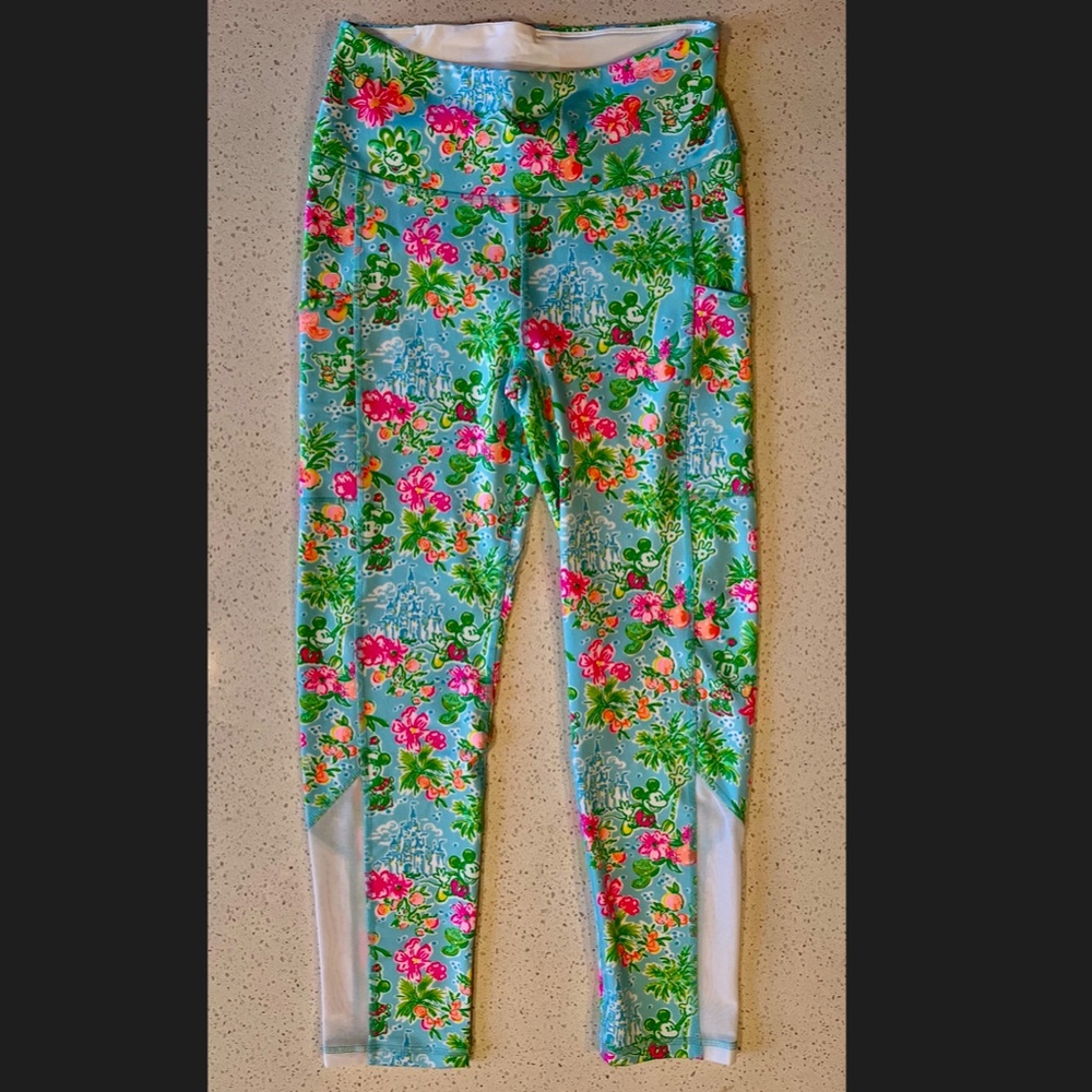 Disney Parks x Lilly Pulitzer Weekender Leggings Size Small